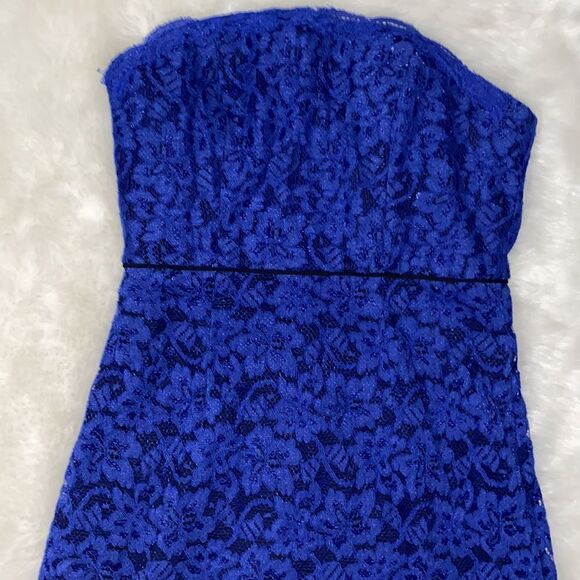 Diane Von Furstenberg
Two Tone Walker Stretch Lace Strapless Dress - Picture 5 of 9